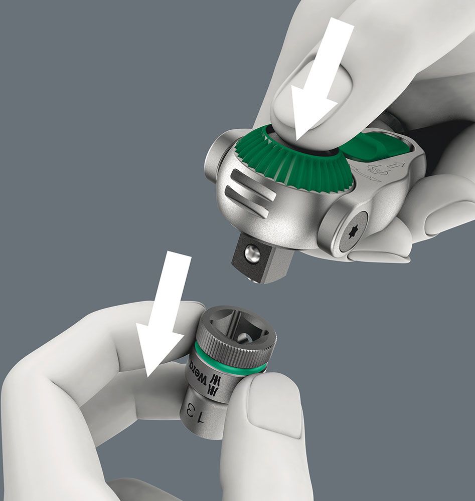 Wera 8100 SB 2 Zyklop Speed-Knarrensatz 3/8