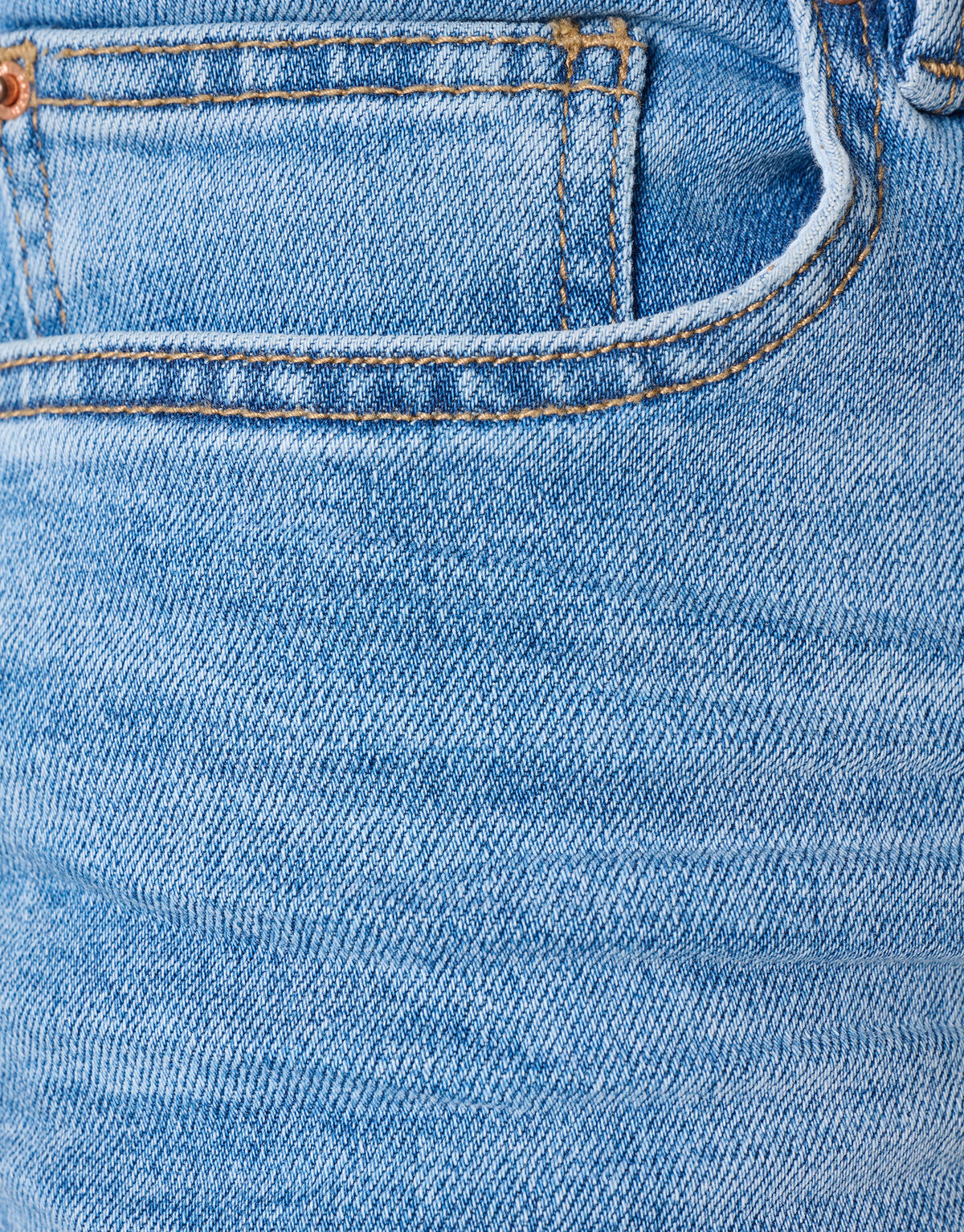 Slim Straight Fit Jeans Bleached L34