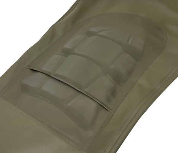 Salopette Étanche avec Renforts aux Genoux Vass Team Vass 220 Unlined Khaki