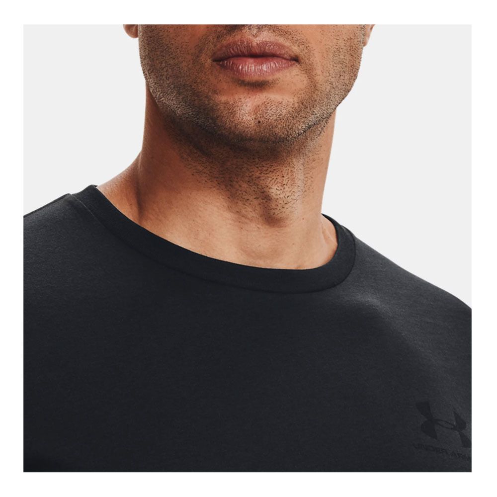 Under Armour SPORTSTYLE LC - Tee-shirt Homme noir