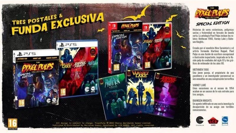 PlayStation - The Pixel Pulps Collection - Special Edition - Games