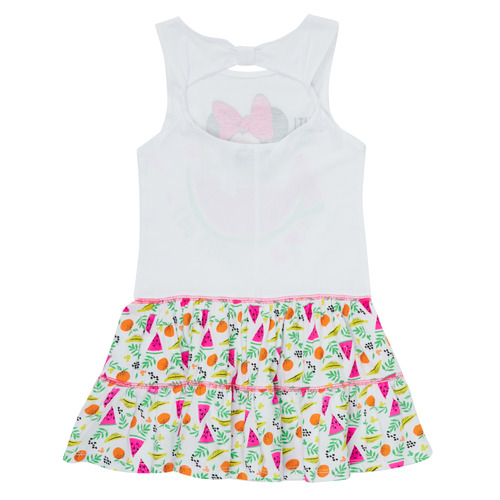 TEAM HEROES  - MINNIE DRESS - Blanc
