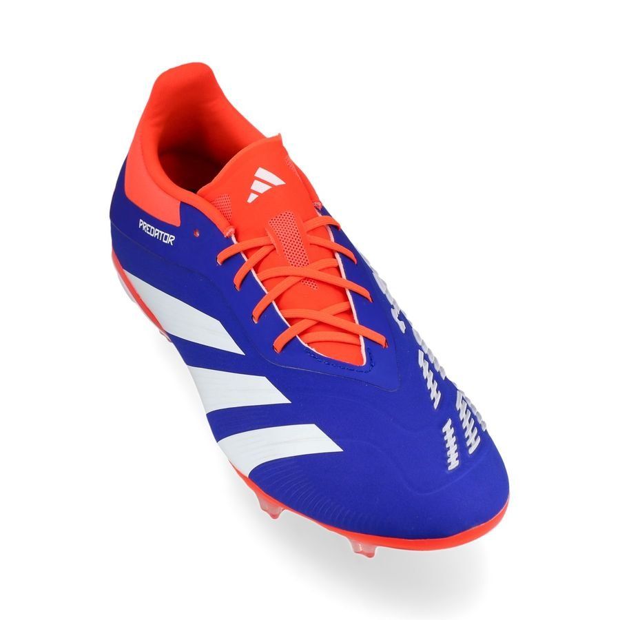 adidas Predator Elite FG Advancement - Bleu/Blanc/Rouge Enfant