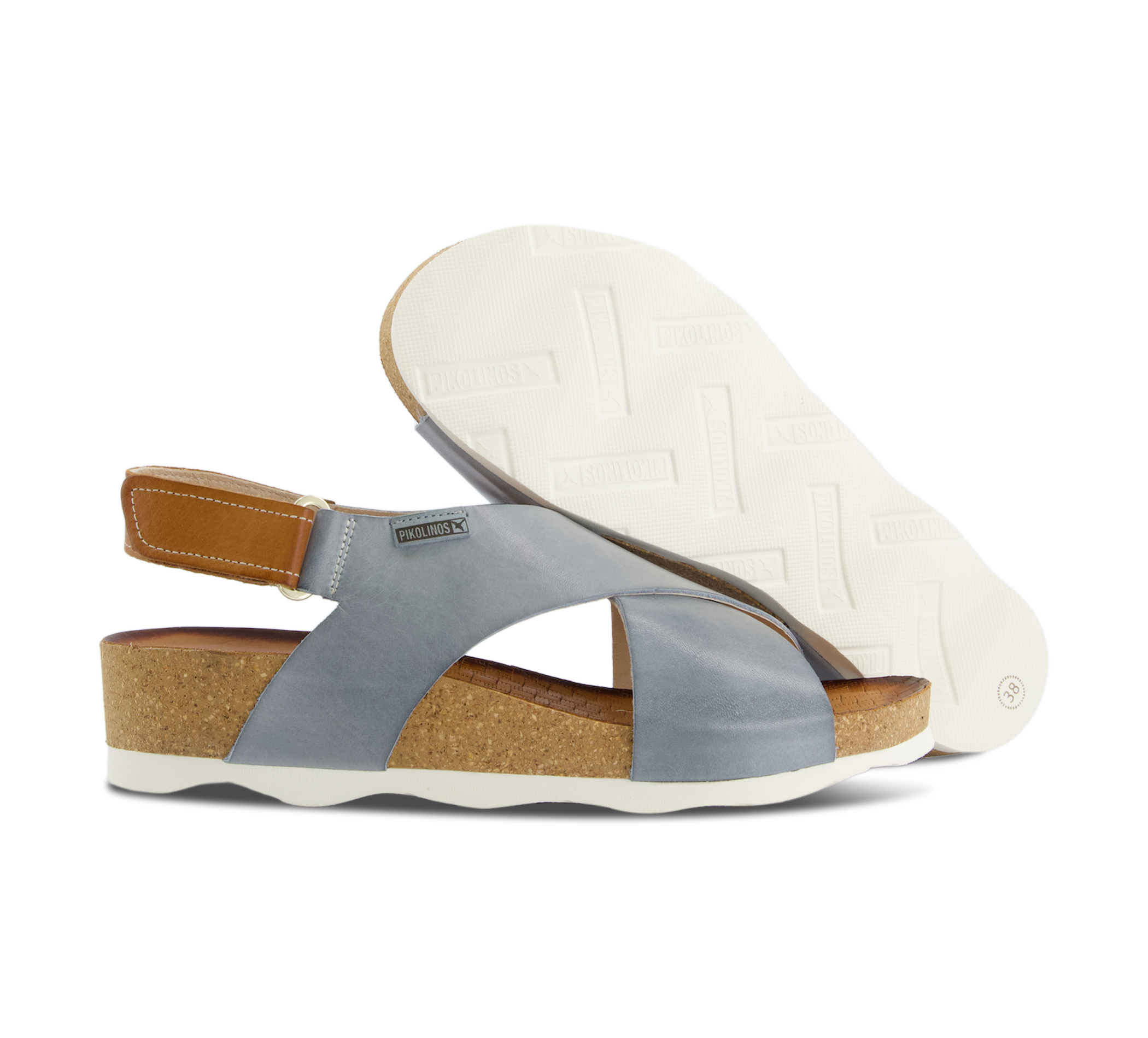 Pikolinos Mahon - Riemchensandalen blau
