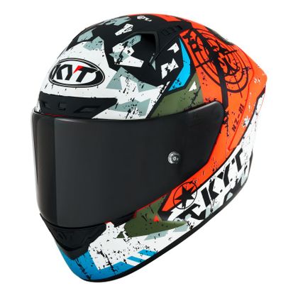 Casque KYT NZ-RACE BLAZING - Rouge