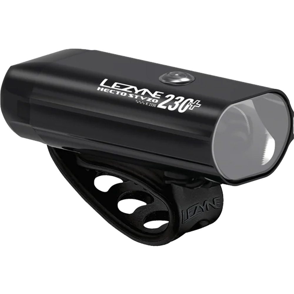 Lezyne Hecto 230+ Frontlicht & KTV St Rücklicht Beleuchtungsset schwarz