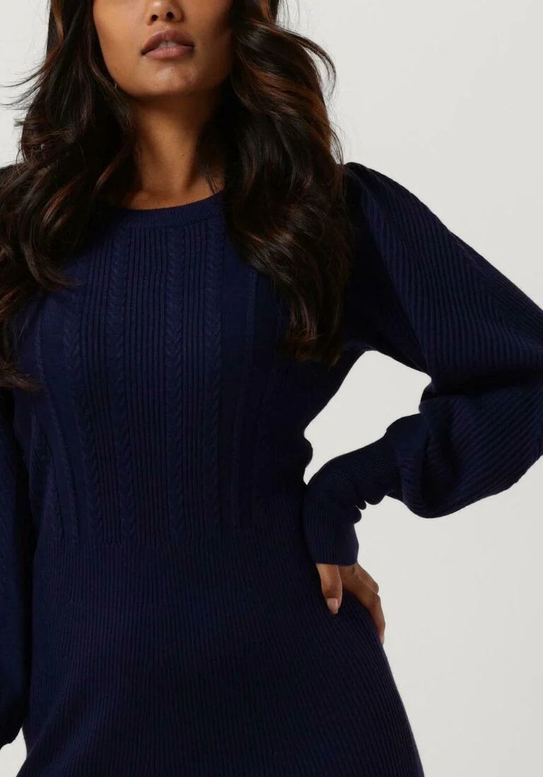 FREEBIRD blauwe freebird mini jurk colleen dress