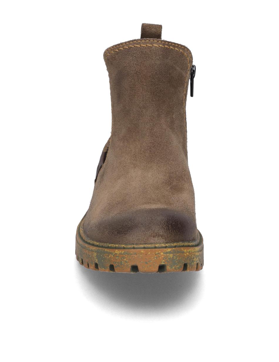 Stiefelette Marta 03, taupe-kombi