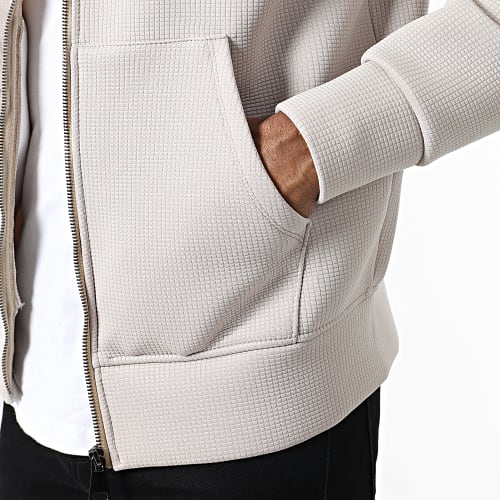 Veste Zippée Capuche UY903 Beige