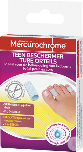 Mercurochrome Tube Orteils Pour Les Cors 1 Pièce