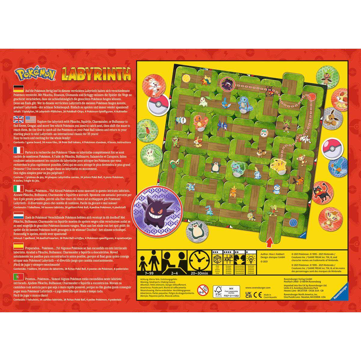 Ravensburger Spiel Pokémon Labyrinth