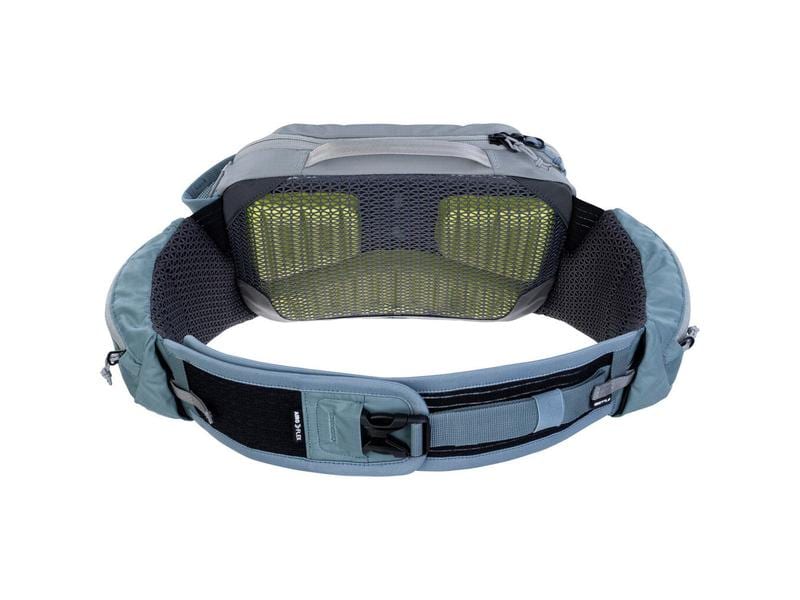 evoc Hüfttasche Hip Pack Pro 3 l, Stone/Steel Belüftete Hightech-Tragetasche