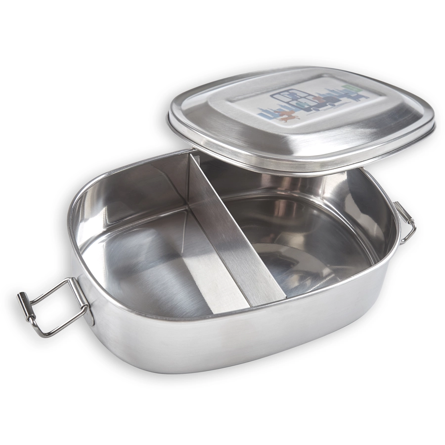 sigikid® Edelstahl-Brotdose Hund Green Collection