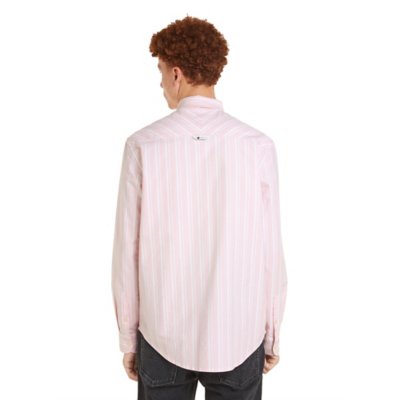 Chemise à manches longues homme Tjm Reg Oxford Stripe TOMMY HILFIGER