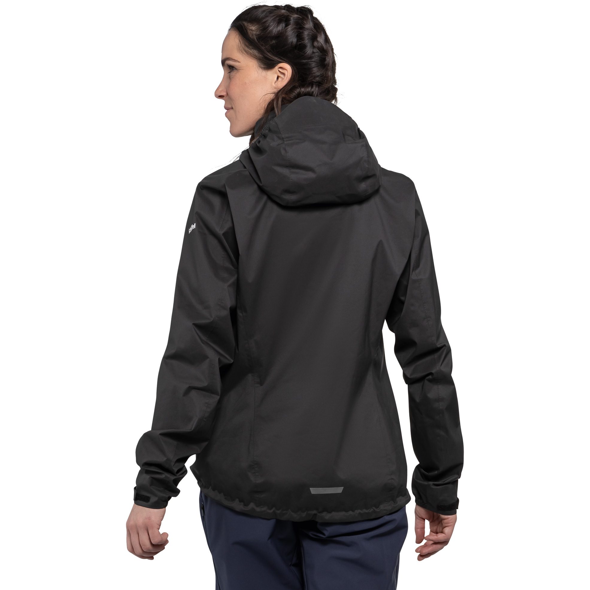 Schöffel Tarvis 2.5L Hardshell-Bikejacke Damen schwarz