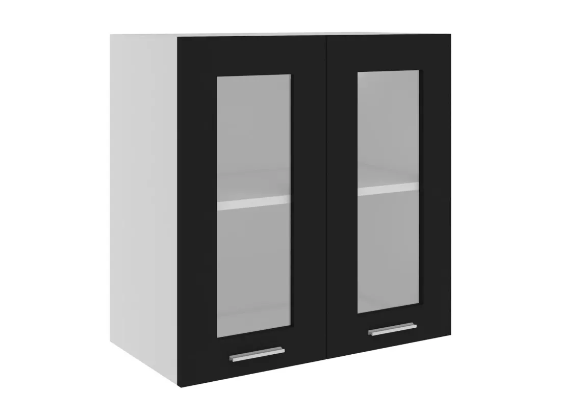 Armoire en verre suspendue 