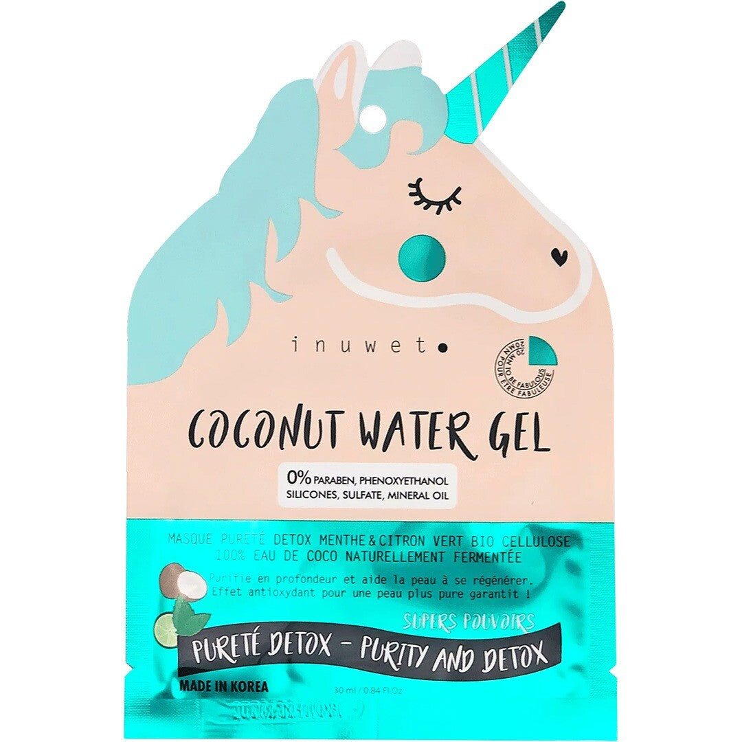 Inuwet gezichtsmasker purity detox unicorn