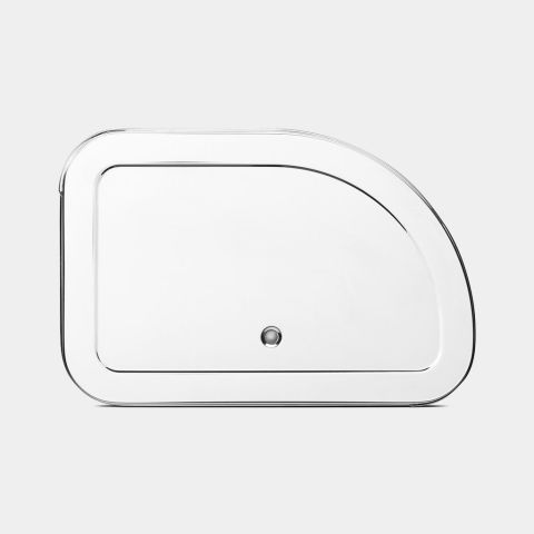 Broodtrommel met schuifdeksel 312601 - Brilliant Steel