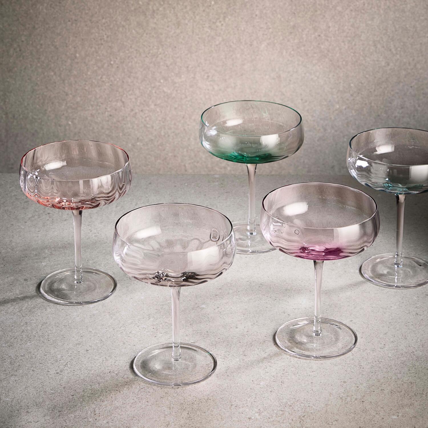 Søholm  Sonja champagne/cocktailglas - sand