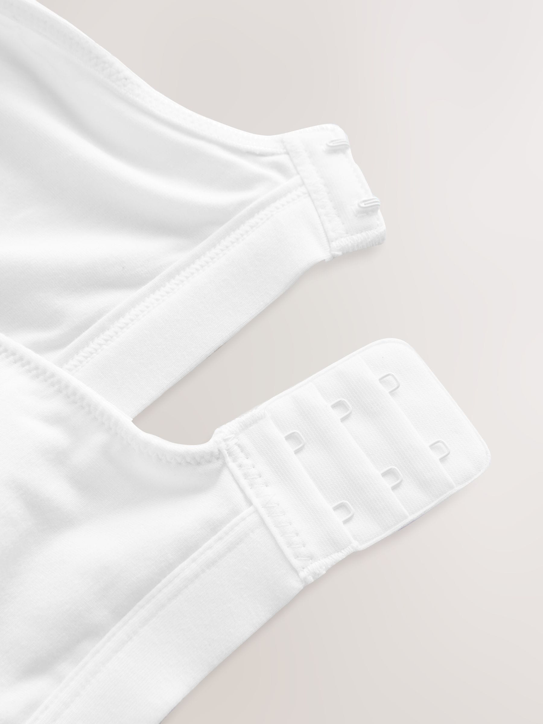 Wit - Superzachte beha met totale ondersteuning en ultiem comfort zonder vulling en beugel
