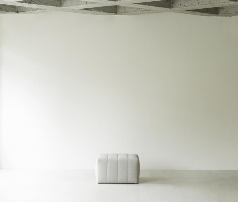 Normann Copenhagen Scene poef small lichtgrijs