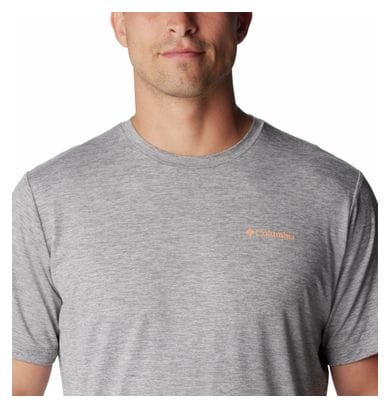T-Shirt Technique Columbia Kwick Hike Graphic Gris