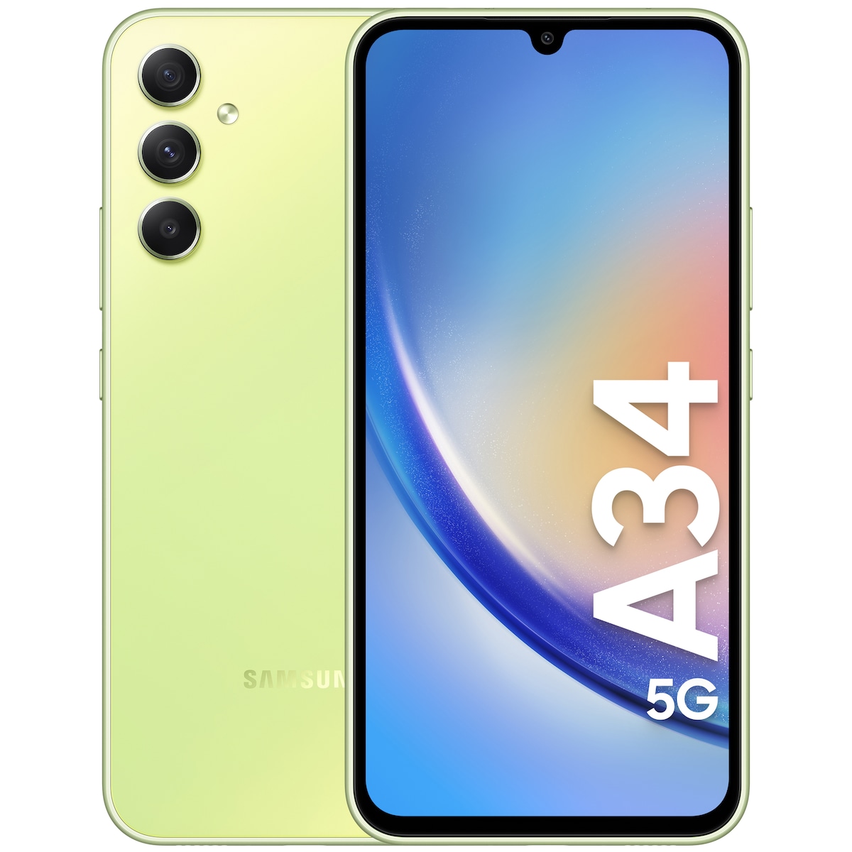 Samsung Galaxy A34 5G smarttelefon 8/256GB (grønn)