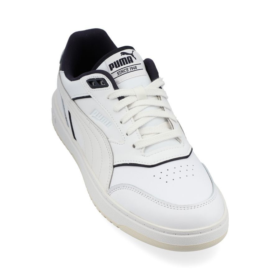 PUMA Chaussures Doublecourt - Blanc/Bleu Marine