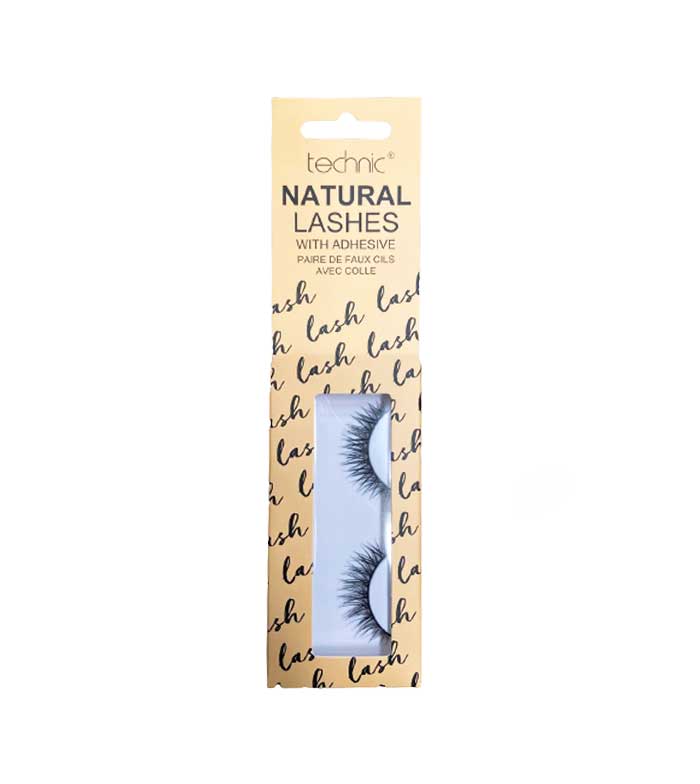 Technic Cosmetics - Pestanas postiças Natural Lashes - BC19