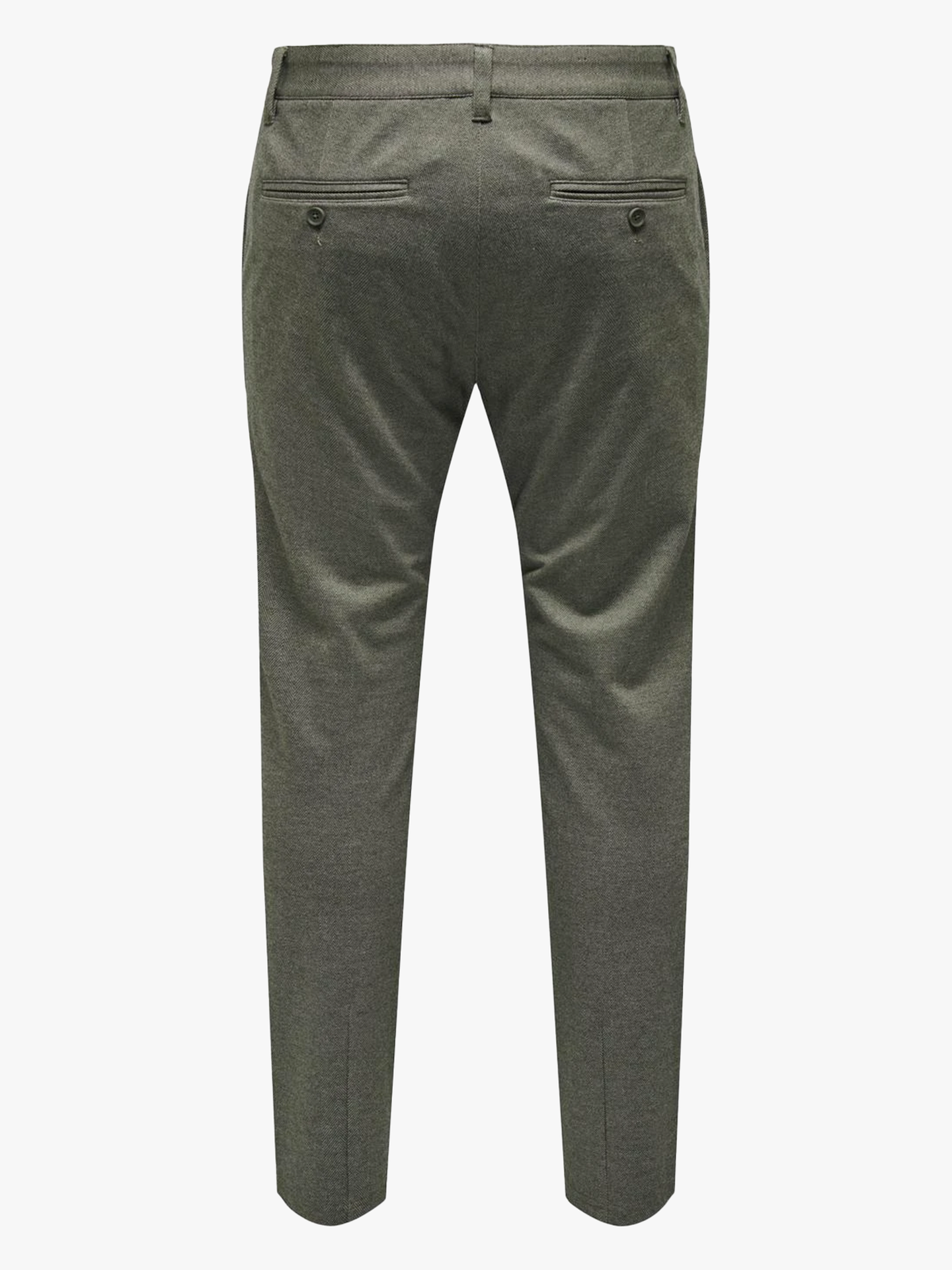 Mark Slim Fit Herringbone Pant