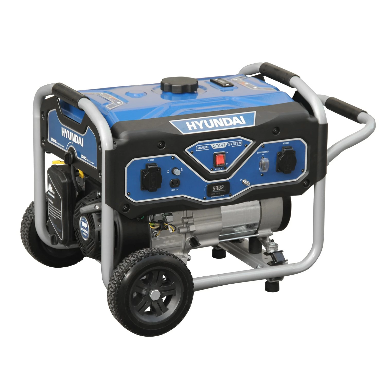 Hyundai 55051 Benzine generator - OHV motor - 3000W - 55051