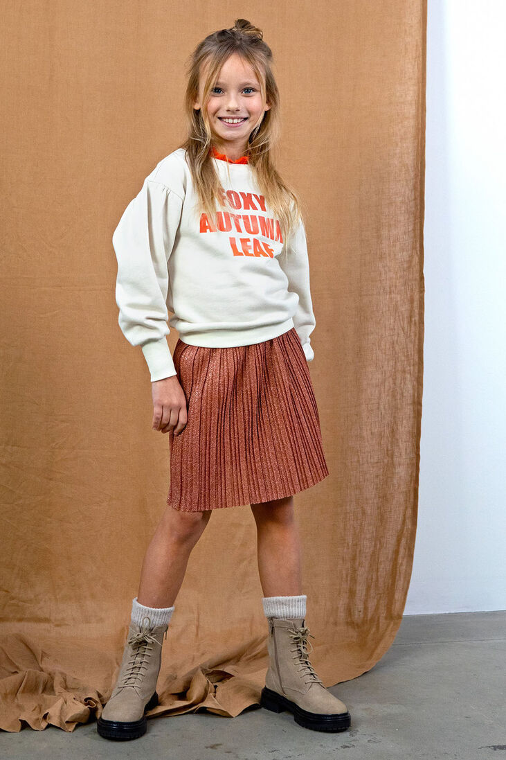 LIKE FLO creme like flo sweater f309-5311-1