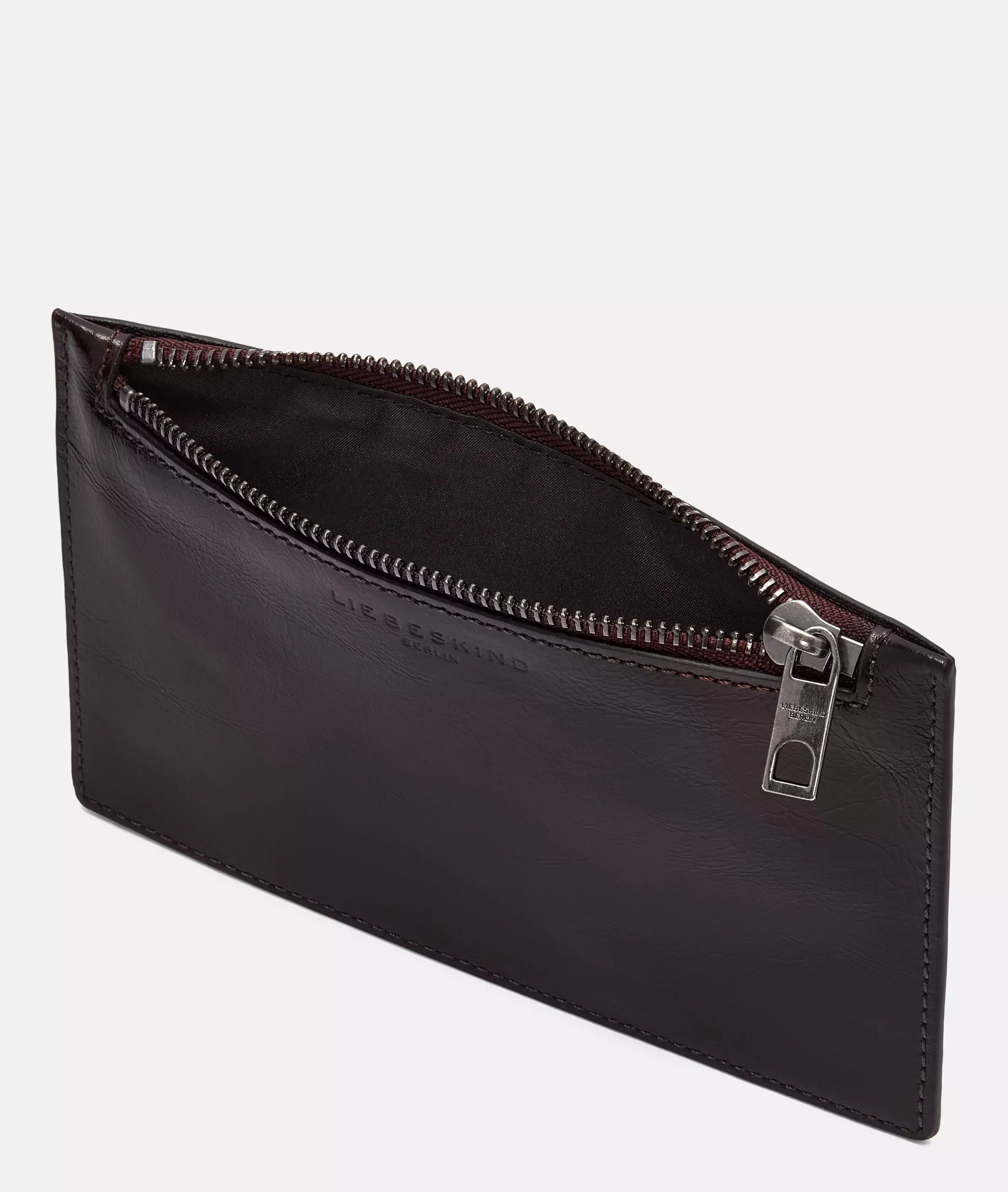 Pouch Accessories Handy cowhide pouch with glossy finish