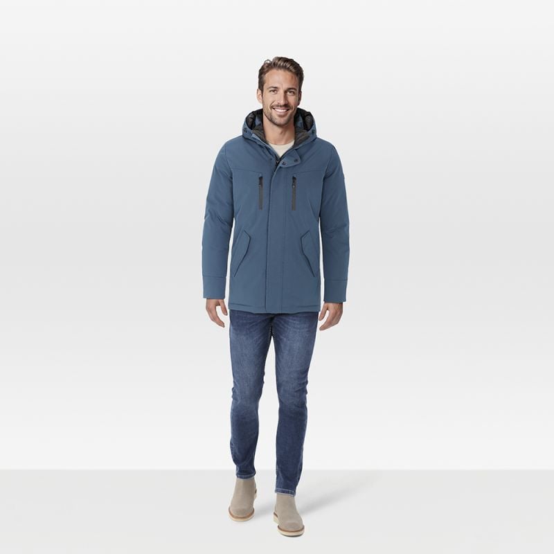 Veleste Stone - Jas - Blauw - 2XL