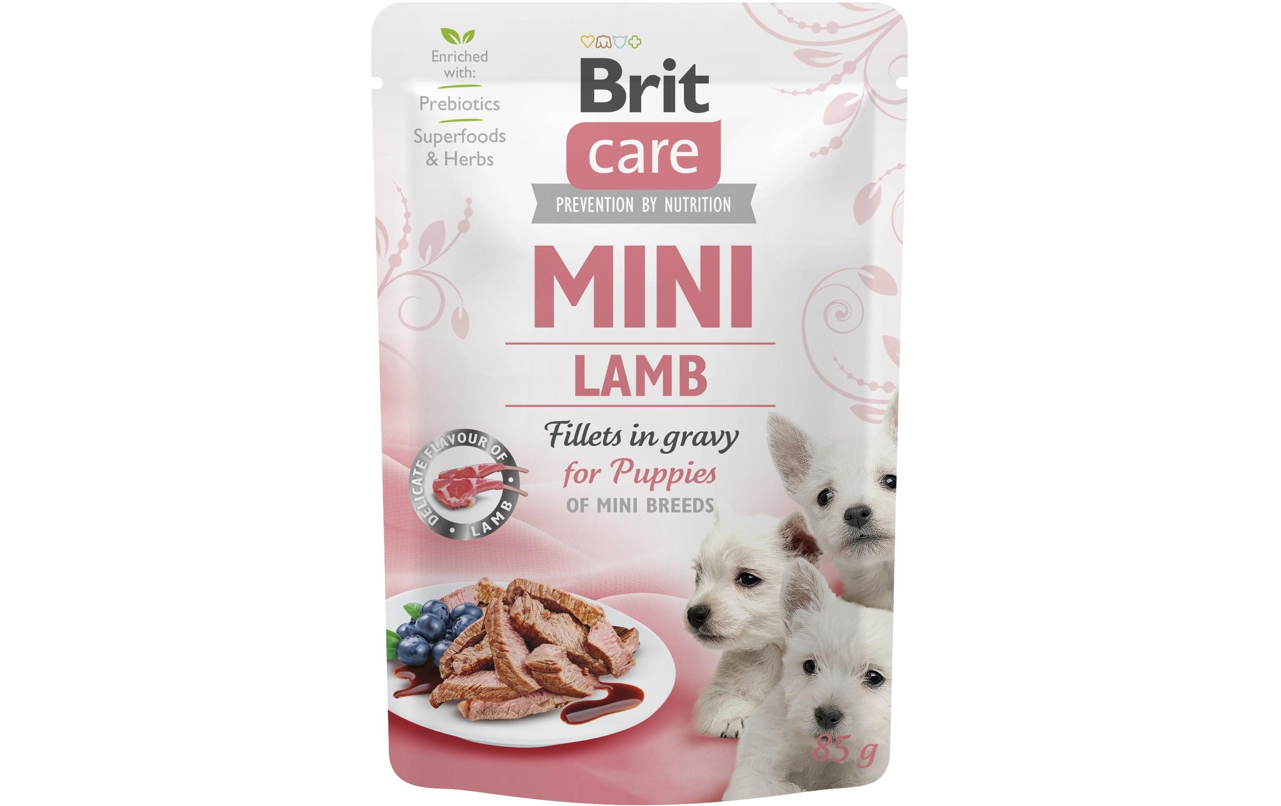 Nassfutter Care Puppy Mini Lamm 24 x 85 gDie Ergänzung für eine ausgewogene Ernährung