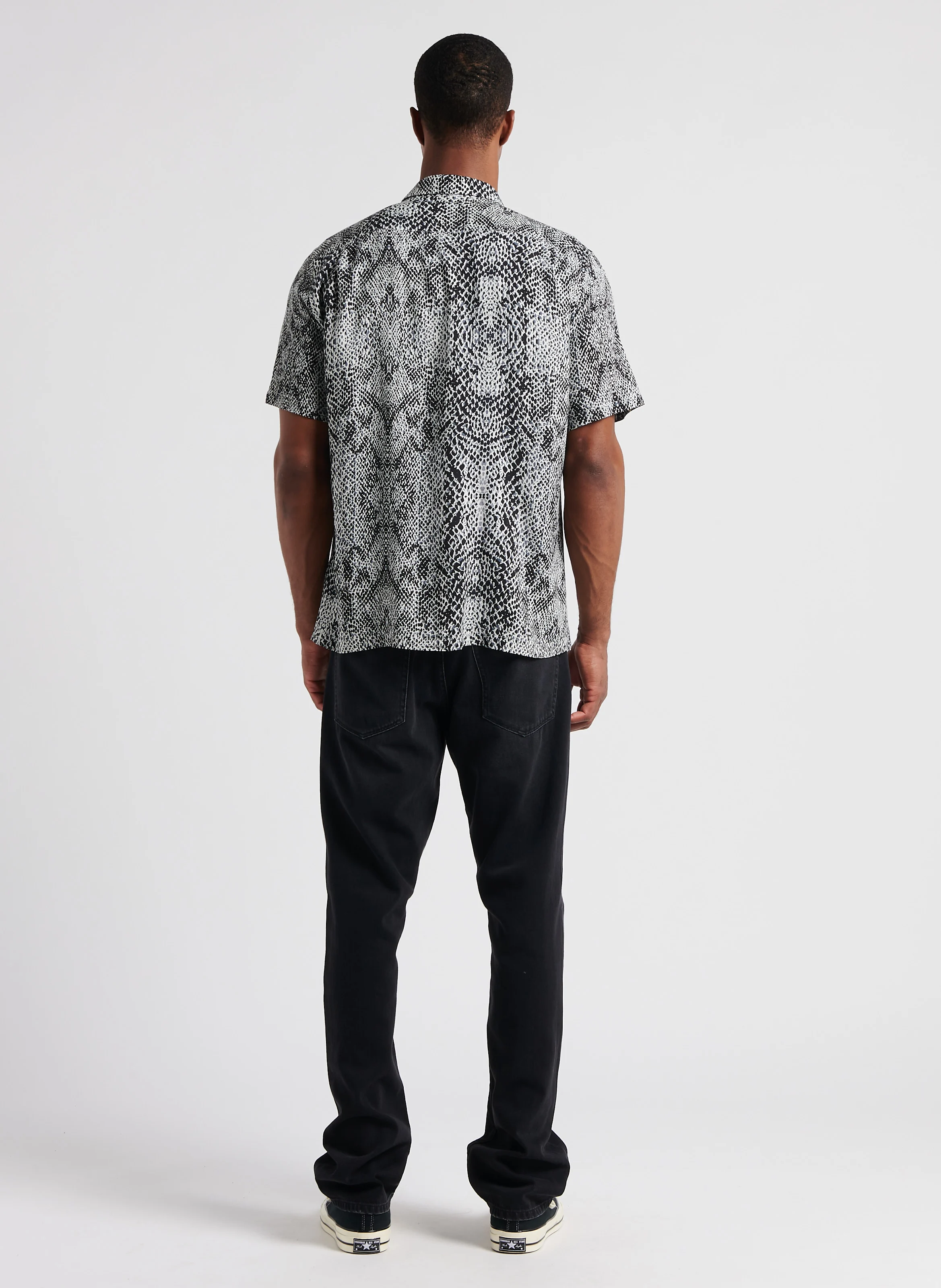Jean regular-fit en coton | Noir