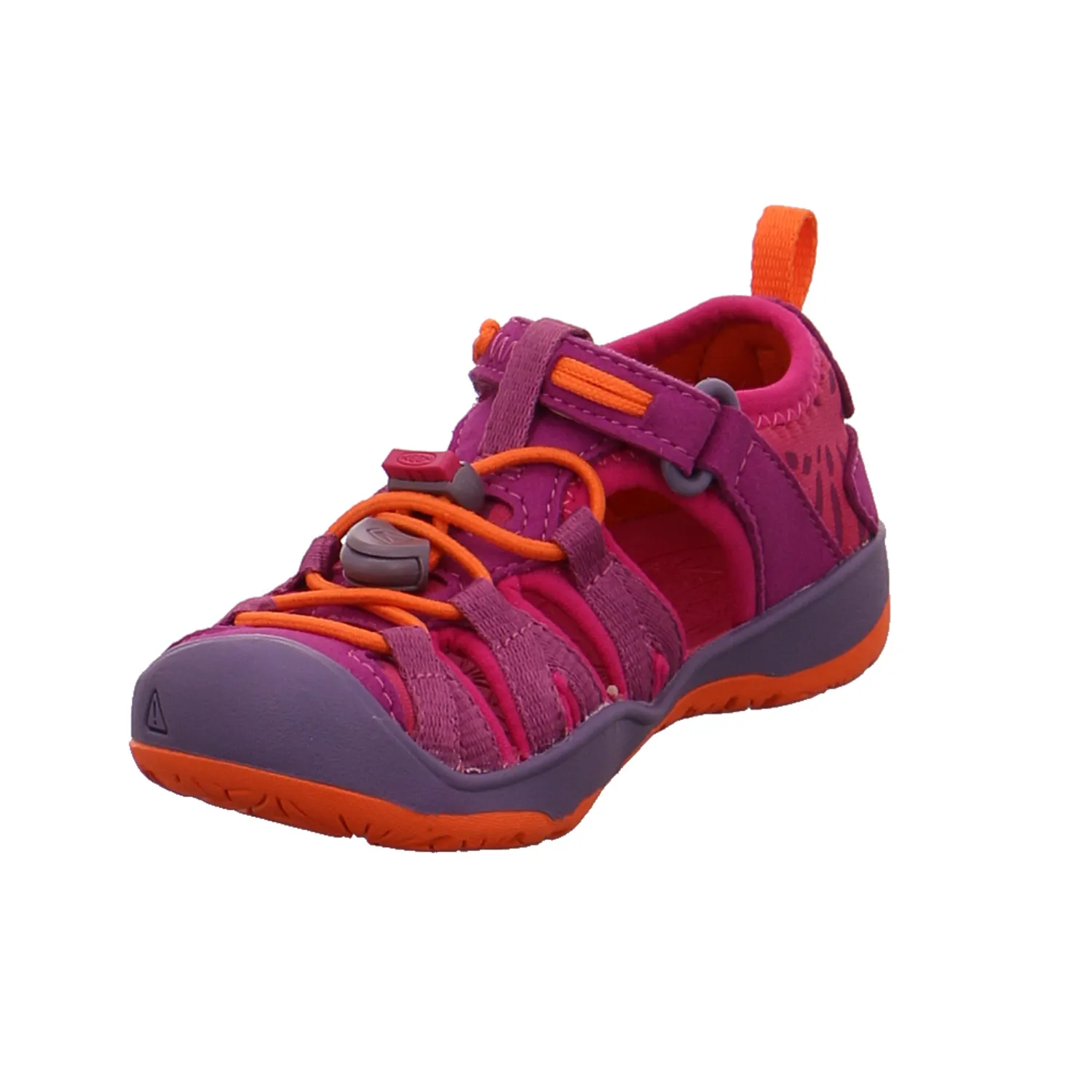 KEEN Kleinkinder-Sandale Pink Textil  Mit Zehenschutz