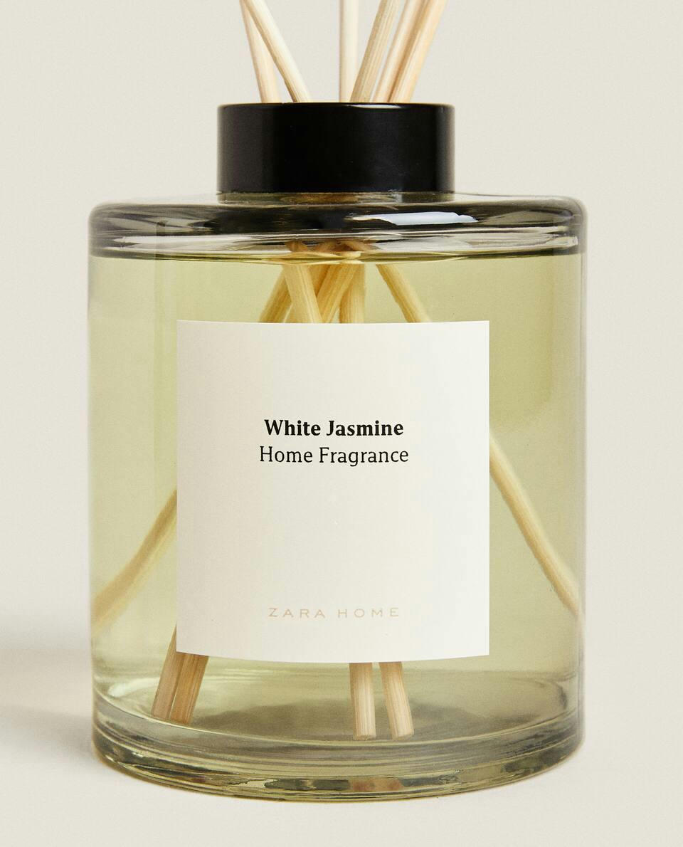 Difusores de varetas de jasmim branco