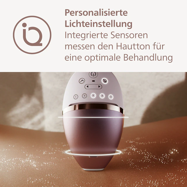 Philips IPL-Haarentferner »Lumea S8000 BRI946/00« 450.000 Lichtimpulse 3 Aufsätze (Körper, Gesicht, Präzision)