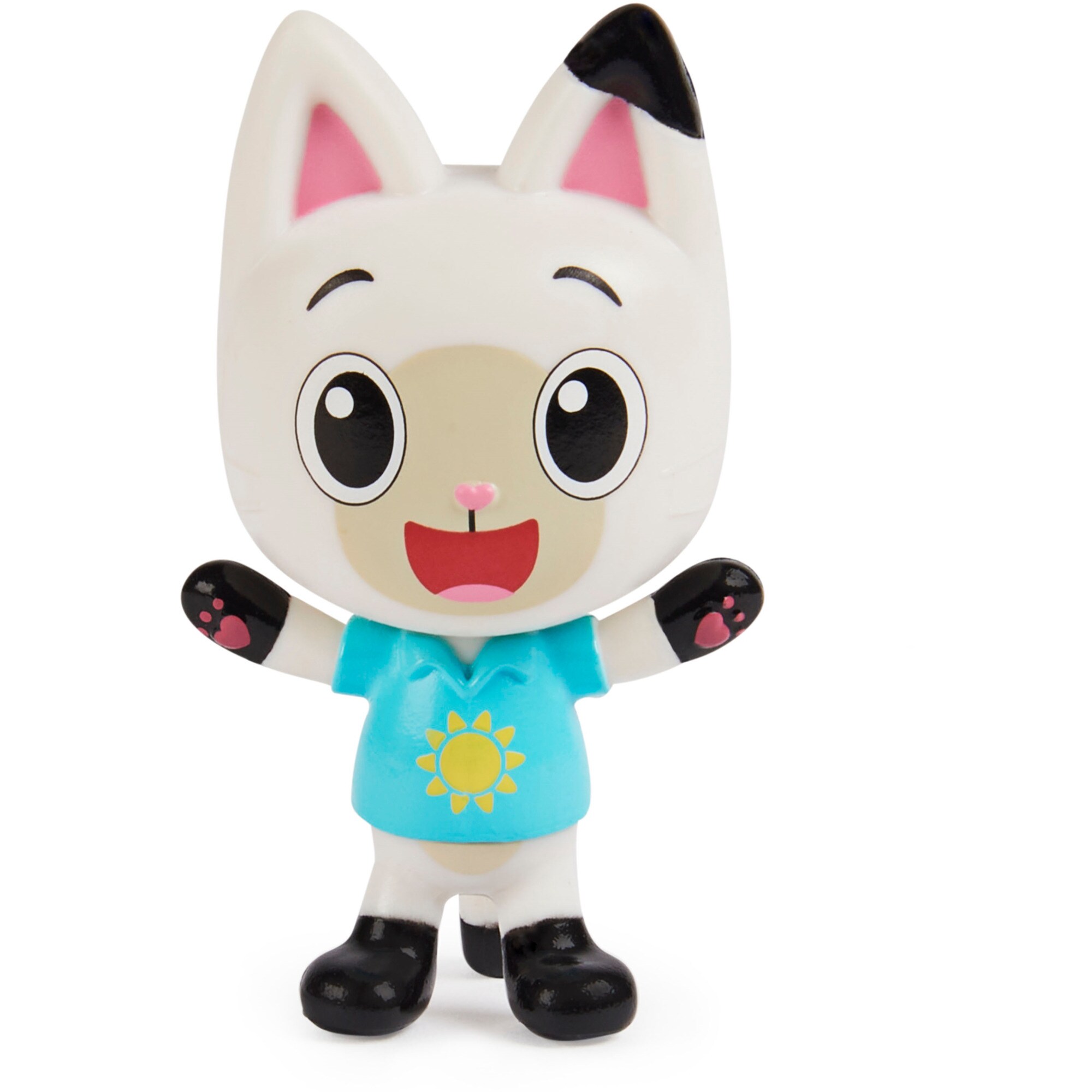 Spin Master Spielfahrzeug Gabby's Dollhouse - Carlita-Spielzeugauto mit Pandy Paws Figur
