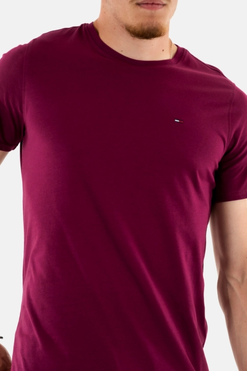 Tee shirt tommy jeans dm0dm04411 vvk valley grape