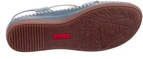 W8K-0741C6 Pikolinos blauw combi - maat 37 sandaal blauw combi - maat 37 Calandschoen