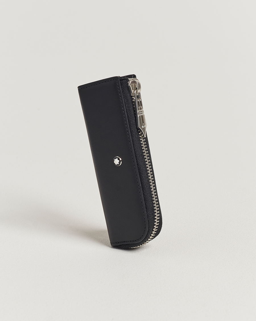Montblanc Meisterstück 1-Pen Pouch Heritage Rouge Et Noir Black
