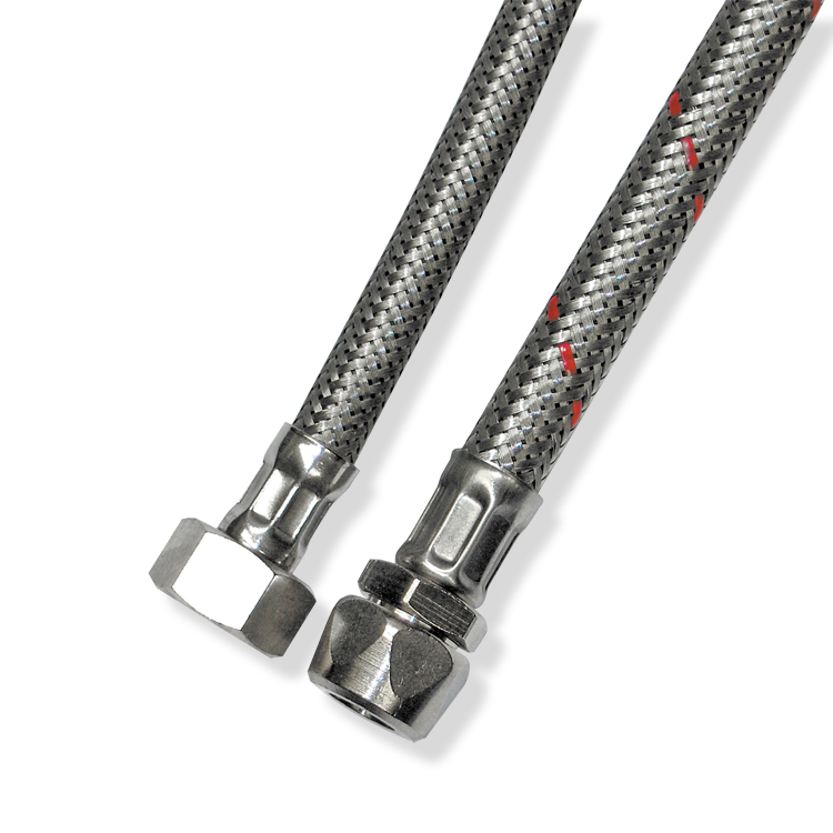 Flex-Anschlussschlauch - Edelstahl - 50 cm