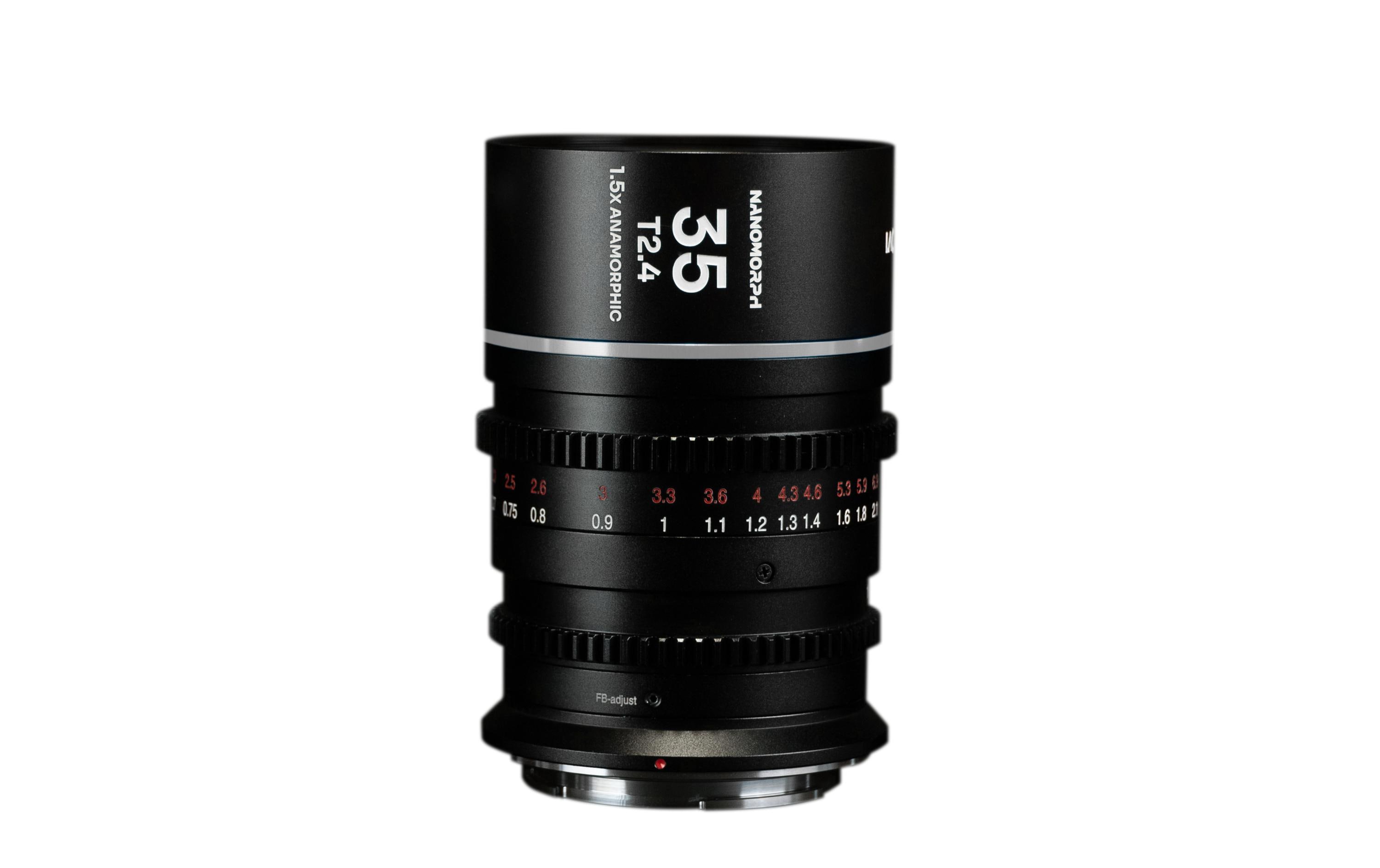Festbrennweite Nano S35 Prime Kit (Silver) – Canon RF<br>Set aus 3 ultrakleinen anamorphotischen Objektiven für Super35-Sensoren