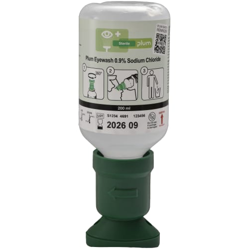 Rince-oeil solution saline Plum NaCl 0,9% 200 ml