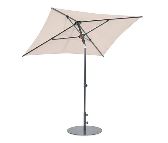 Leco Balkon-Sonnenschirm, ca. 160 x 200 cm, beige