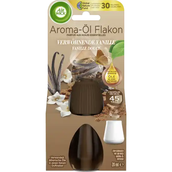 Fühl dich wohl Aroma-Öl Flakon Nachfüller Verwöhnende Vanille