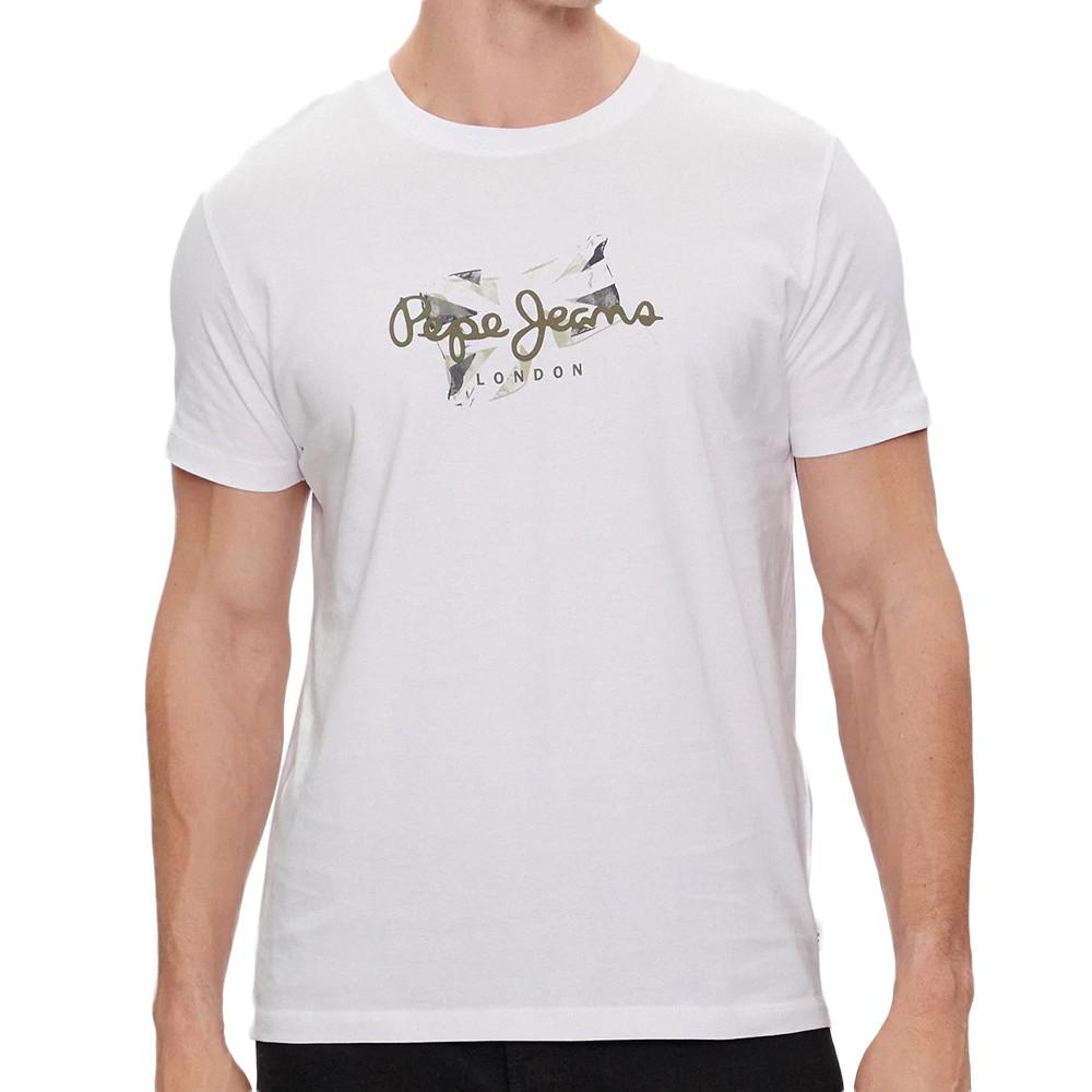 Pepe jeans T-shirt Blanc Homme Pepe jeansCount