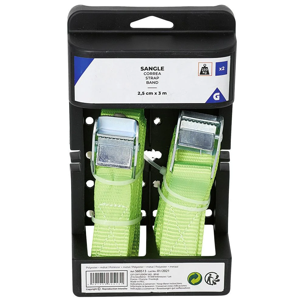 Sangle de serrage L3,5 m x2